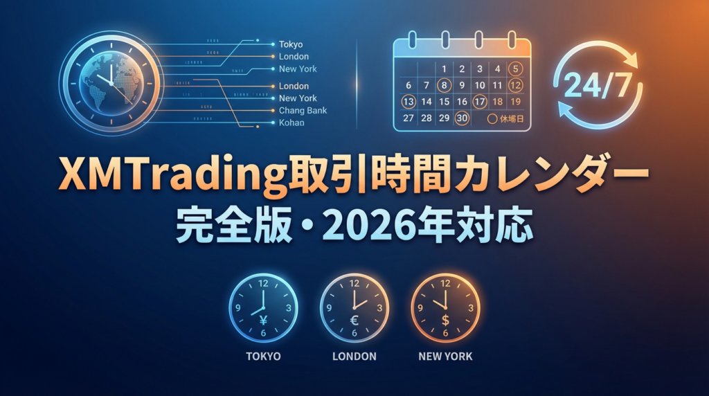 xm 取引時間カレンダー