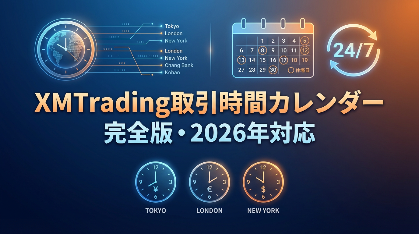 xm 取引時間カレンダー